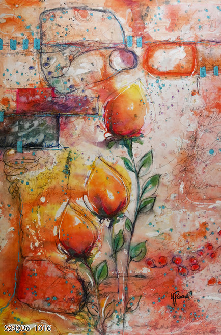 J.ADAMSシルクスクリーンオーダー 額縁付き ART - OIL PAINTINGS - SOUTH AMERICAN - S24X36 - AFD Home
